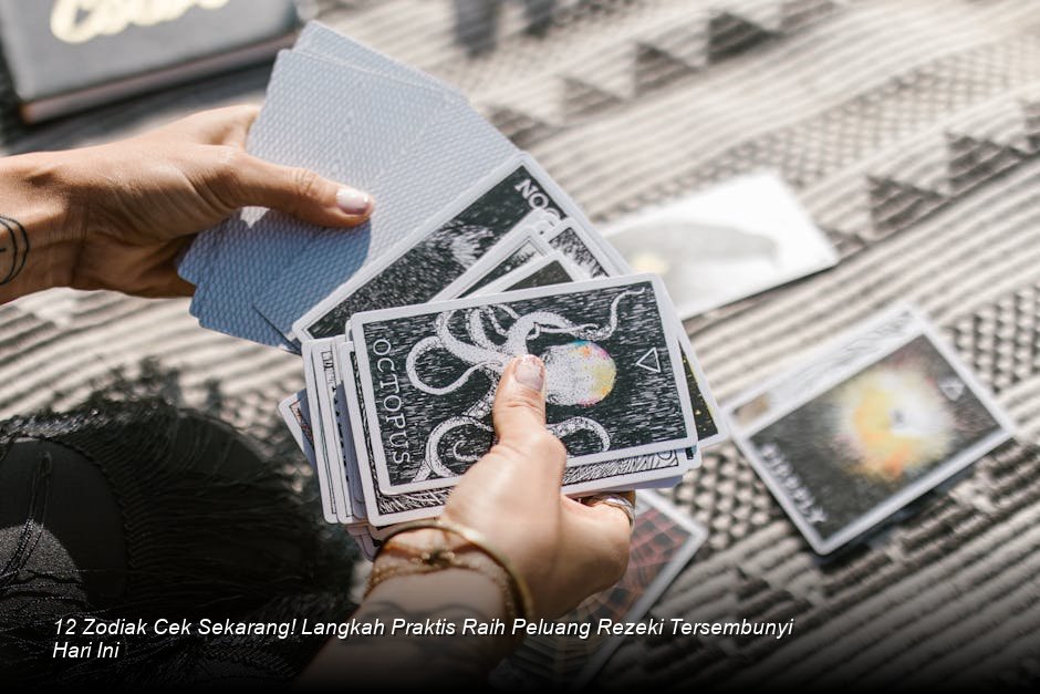 12 Zodiak Cek Sekarang! Langkah Praktis Raih Peluang Rezeki Tersembunyi Hari Ini