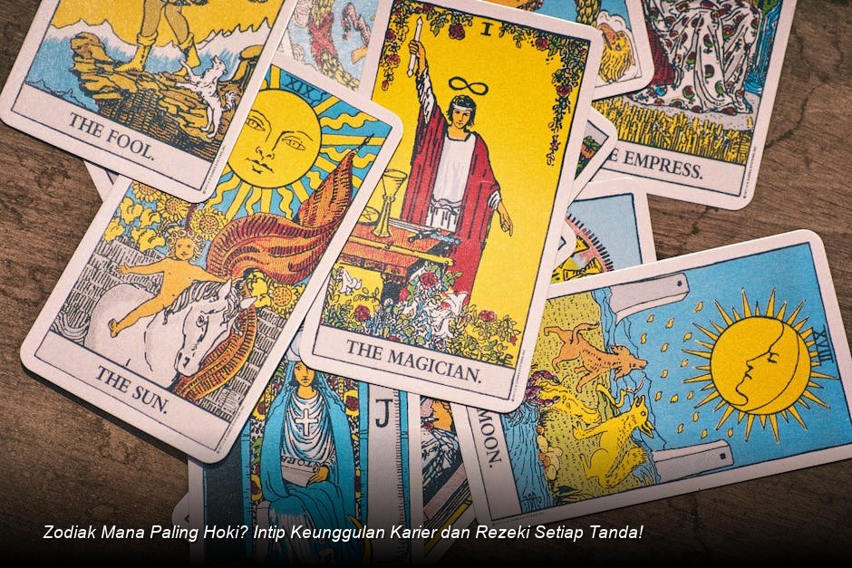 Ilustrasi estetik rasi bintang yang saling terhubung dengan garis-garis energi emas di latar belakang langit malam.